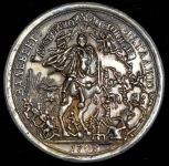 Медаль "Битва при Лесной 1708 г " Новодел