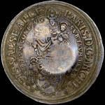 Ефимок с признаком 1655 года на талере 1624 года