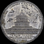 Медаль 1704 года “Построение Кроншлота“