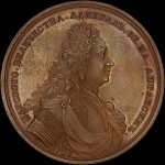 Медаль 1708 года “Адмирал Федор Апраксин“