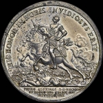 Медаль 1709 года “Полтавская битва 27 июня 1709 года“