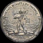 Медаль 1709 года “Полтавская битва 27 июня 1709 года“