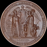 Медаль "В память об официальном визите Александра II в Лондон 18 мая 1874 г."