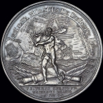 Медаль "Полтавская битва 27 июня 1709 г "