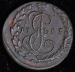 Деньга 1783 КМ
