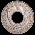 1/2 цента 1909 (Британская Восточная Африка)