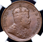 1 цент 1906 (Британский Гондурас) (в слабе)