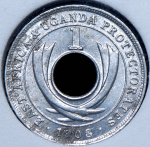 1 цент 1908 (Британская Восточная Африка)