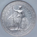 1 доллар 1908 "Торговый доллар" (Великобритания) (в слабе)