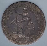 1 доллар 1908 "Торговый доллар" (Великобритания)