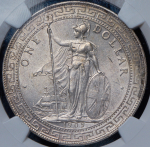 1 доллар 1909 "Торговый доллар" (Великобритания) (в слабе)