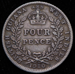 4 пенса 1910 (Британская Гвиана)