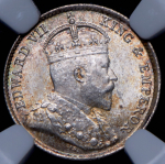 5 центов 1904 (Гонконг) (в слабе)