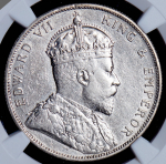 50 центов 1904 (Гонконг) (в слабе)