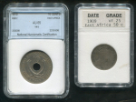 Набор из 2-х монет 10, 50 центов 1909 (Британская Восточная Африка) (в слабах)