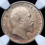 Набор монет Монди (Maundy set) 1902 (Великобритания) (в слабах)
