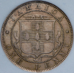 1 пенни 1902 (Ямайка) (в слабе)