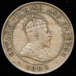 1 пенни 1905 (Ямайка)