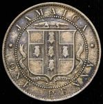 1 пенни 1905 (Ямайка)