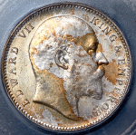 1 рупия 1907 (Индия) (в слабе)