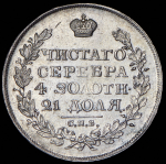 Рубль 1824