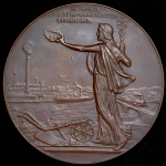 Медаль "100-летие Министерства финансов" 1902