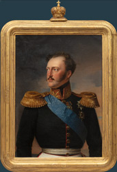 Франц Крюгер «Портрет императора Николая I»