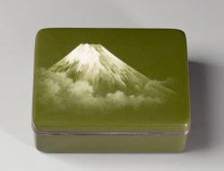 Шкатулка с изображением горы Фудзи