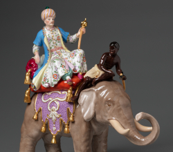 Скульптура «Перс на слоне с мавром»