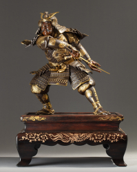 Скульптура «Самурай с мечом»
