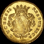 1 доппия 1750 (Лукка  Италия)