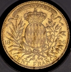 100 франков 1896 (Монако)