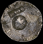 Ефимок с признаком 1655  на талере 1649 года (с экс. закл.)
