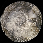Ефимок с признаком 1655  на талере 1649 года (с экс. закл.)