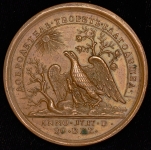 Медаль "Учреждение коллегий" 1717