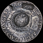 Ефимок с признаком 1655 года на талере 1618 года (с экс. заключением)