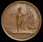 Медаль "Граф Петр Александрович Румянцов, 10 июля 1774"